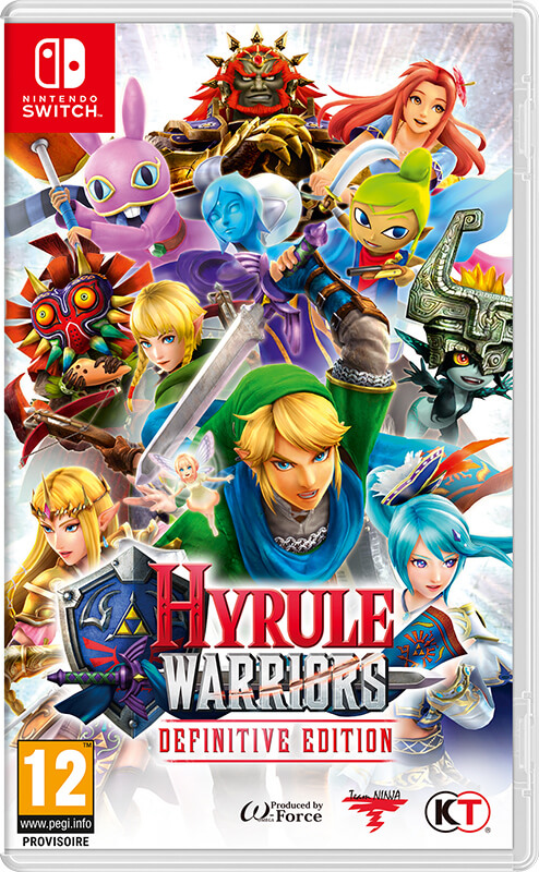 Hyrule warriors definitive edition jaquette