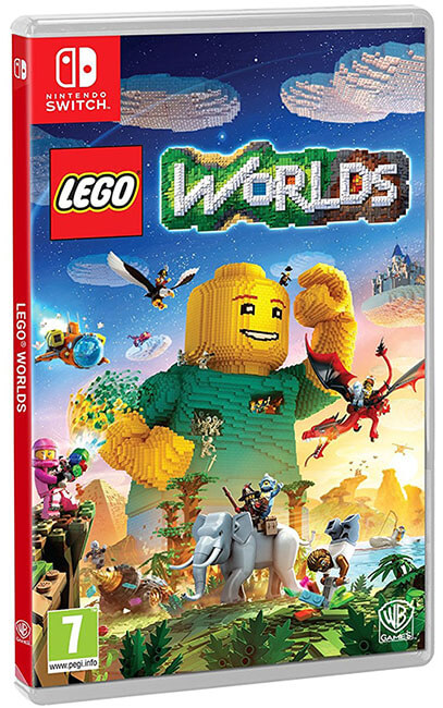 Jaquette lego worlds switch