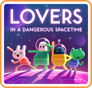 Lovers in a dangerous spacetime switch